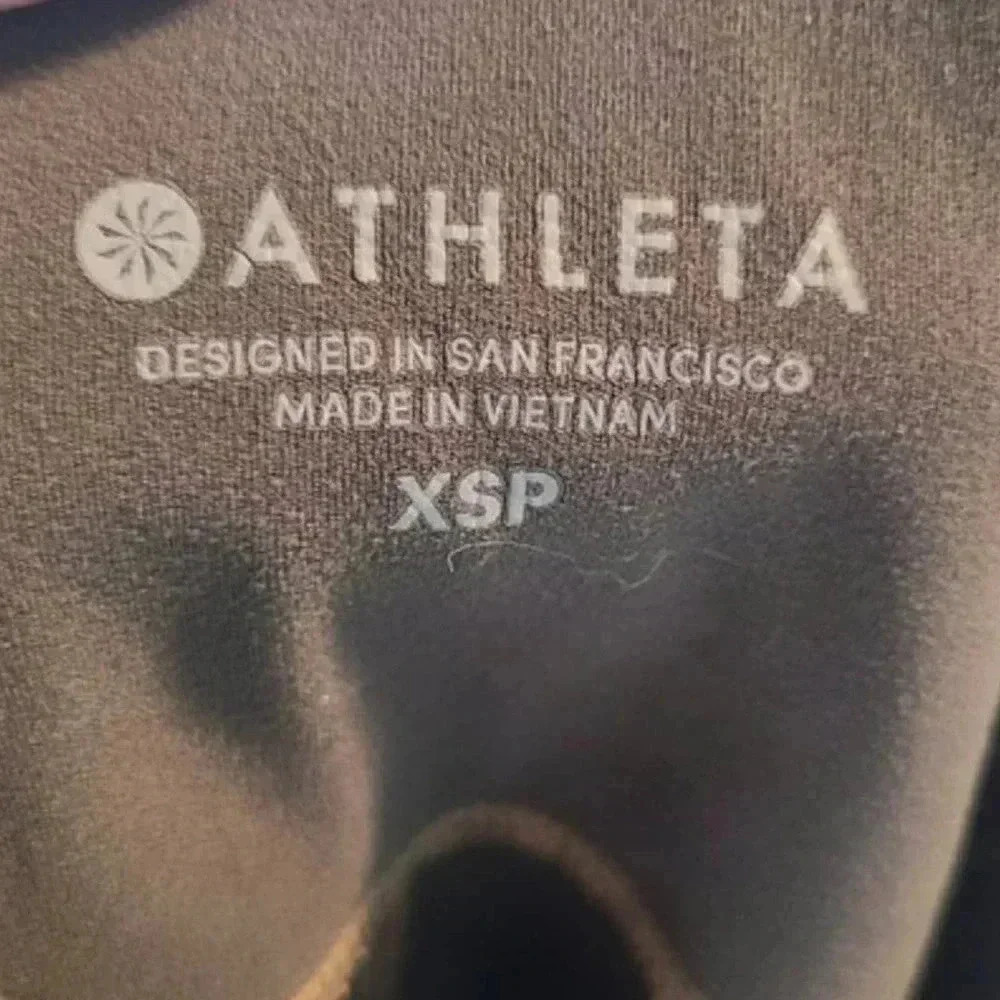 Athleta Salutations Stash Pocket Full Length Leggings - XS - Picture 9 of 9